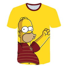 Load image into Gallery viewer, T-Shirt Funny Homer Simpson
