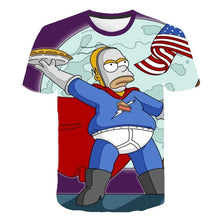 Load image into Gallery viewer, T-Shirt Funny Homer Simpson